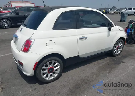 2017 Fiat 500 Pop z USA, uszkodzony, nr VIN 3C3CFFKR2HT700468